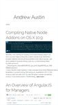 Mobile Screenshot of andrewaustin.com